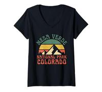 Mujer Parque Nacional Mesa Verde Camiseta Cuello V