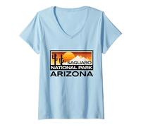 Mujer Parque Nacional Saguaro Camiseta Cuello V
