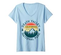 Mujer Parque Nacional Valle de la Muerte Camiseta Cuello V