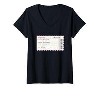 Mujer Pase de abordaje de Maestros Jubilados The Legend School Jubilación Camiseta Cuello V