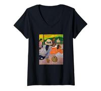 Mujer Paul Gauguin - La Siesta Camiseta Cuello V