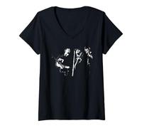 Mujer Paul Mccartney John Lennon George Harrison Los Beatles Camiseta Cuello V