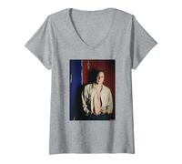 Mujer Paul Simon y Garfunkel Graceland Michael Grecco Camiseta Cuello V
