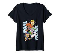 Mujer Paw Patrol Cool Patrol Camiseta Cuello V