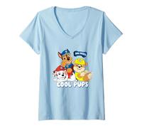 Mujer Paw Patrol Cool Pups Camiseta Cuello V