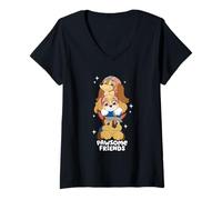 Mujer Paw Patrol Pawsome Friends Camiseta Cuello V