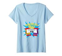 Mujer PBJ Time Camiseta Cuello V