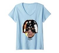 Mujer Peacemaker Big Head Camiseta Cuello V