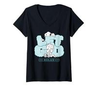 Mujer Peanuts Snoopy Linus Let Go Chill Relax Sleep Dream Classic Camiseta Cuello V