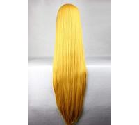 Mujer pelo largo y recto 100 cm pelucas sintéticas resistentes al calor Anime Cosplay peluca fiesta de carnaval de Halloween mujeres Cosplay pelucas AP C