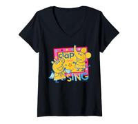 Mujer Peppa Pig Clap and Sing Camiseta Cuello V
