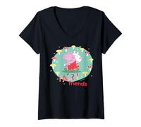 Mujer Peppa Pig Fairy Camiseta Cuello V