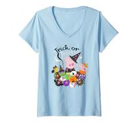 Mujer Peppa Pig Halloween Trick Or Treat Witch Costume Camiseta Cuello V