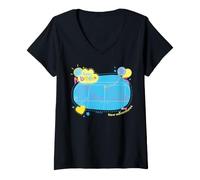 Mujer Peppa Pig New Baby Camiseta Cuello V