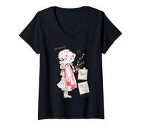 Mujer Pequeños Favoritos clásicos de Holly Hobbie Camiseta Cuello V