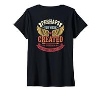 Mujer Perhaps You were Created For Such A Time As This Bible Verse Camiseta Cuello V