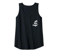 Mujer Peri-menopausia All The Rage Gen X Hot Flash Humor Gift Camiseta sin Mangas