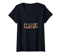 Mujer Perros Amantes OVNI Alien Funny Merch Extraterrestre Mascota Peludo Camiseta Cuello V