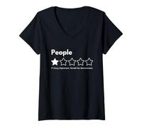 Mujer Personas Follando Pesadilla No Recomendaría Camiseta Cuello V