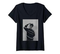 Mujer Pete Doherty Babyshambles The Libertines por Andy Willsher Camiseta Cuello V