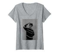 Mujer Pete Doherty Los Libertines Babyshambles por Andy Willsher Camiseta Cuello V