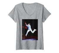 Mujer Pete Townshend del Mago de Pinball de la ópera Tommy Rock de Who Camiseta Cuello V