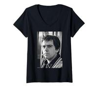 Mujer Peter Gabriel Genesis Solsbury Hill Cantante de Allan Ballard Camiseta Cuello V