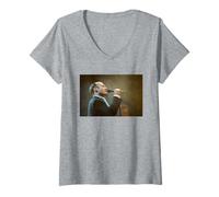 Mujer Phil Collins Live In Concierto 1990 Camiseta Cuello V