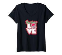 Mujer Philadelphia Wooder Ice City of Brotherly Love Park Filadelfia Camiseta Cuello V