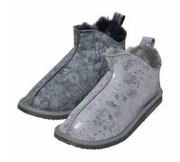 Mujer Piel de Cordero Zapatillas Angel Auténtico Piel de Oveja Zapatos Piel
