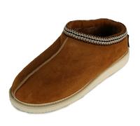 Hollert Zapatillas Pastora Alma Piel auténtica de cordero Cálidas y cómodas Mujer