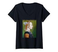 Mujer Piero Della Francesca - Battista Sforza - Para Artistas Camiseta Cuello V