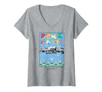 Mujer Pink Floyd 18 de Junio de 1975 Boston MA USA Artist Variant Camiseta Cuello V