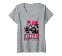Mujer Pink Floyd en vivo en The Paramount Camiseta Cuello V