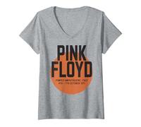Mujer Pink Floyd Pompeya Amphitheatre Italia 4 7 de Octubre de 1971 Camiseta Cuello V