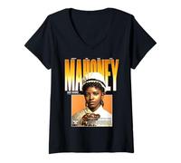 Mujer Pionera de enfermería Mary Mahoney Black History 1879 Camiseta Cuello V