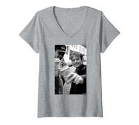 Mujer PJ & Duncan Ant & DEC Listo para Rhumble por Andy Willsher Camiseta Cuello V