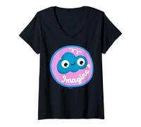 Mujer Play Doh Imagine Camiseta Cuello V