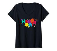 Mujer PlayDoh Hands In Camiseta Cuello V