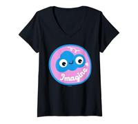 Mujer PlayDoh Imagine Camiseta Cuello V