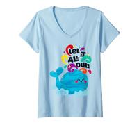 Mujer PlayDoh Let It All out Camiseta Cuello V
