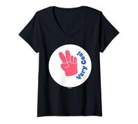 Mujer PlayDoh Very Cool Camiseta Cuello V
