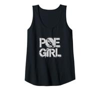 Mujer PoE Girl Chica PoE Diseño Literario Camiseta sin Mangas