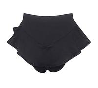 Mujer Pole Dance Shorts con Volantes Sexy Mini Pantalones Cortos Cintura Alta Rüschen Hotpants Booty Braga Bikini Short Deportivo Yoga Fitness Gimnasio