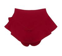 Mujer Pole Dance Shorts con Volantes, Sexy Mini Pantalones Cortos Cintura Alta, Rüschen Hotpants Booty Braga de Bikini, Short Deportivo Yoga Fitness Gimnasio