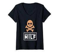 Mujer Ponte Vedra Playa Florida Milf Camiseta Cuello V