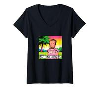 Mujer Pop Art - Camiseta para niña, diseño de cómic Camiseta Cuello V