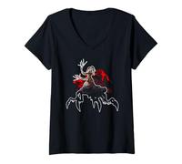 Mujer Poppy Playtime El Experimento Prototipo 1006 Camiseta Cuello V
