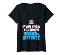 Mujer por Favor, sé Paciente Conmigo, Soy de la década de 1900 Divertido Camiseta Cuello V
