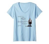Mujer Póster de la película The Wicker Man Christopher Lee Camiseta Cuello V